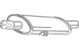 ASSO Auspufftopf 567039/5 Abgasanlage: für Mittelschalldämpfer 1.