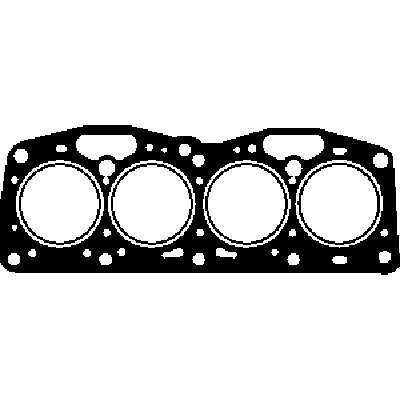 GLASER Cyilinder head gasket 840034 Thickness: 1.2 mm
Diameter [mm]: 87,5