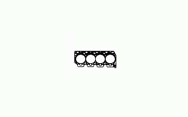GLASER Cyilinder head gasket 840378 Thickness: 1.65 mm
Thickness [mm]: 1,65, Diameter [mm]: 98, Number of Holes: 2