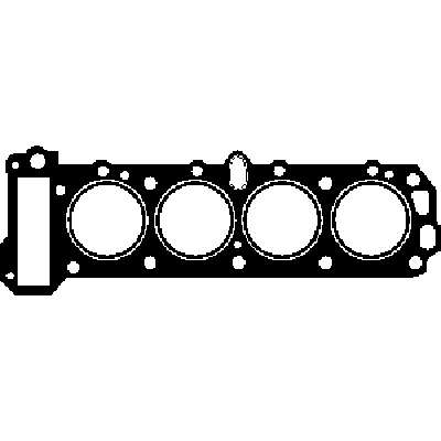 GLASER Cyilinder head gasket 840418 Thickness: 1.4 mm, wedge/hole number: 2
Thickness [mm]: 1,5, Diameter [mm]: 93,2, Number of Holes: 2