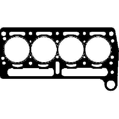 GLASER Cyilinder head gasket 840450 Thickness: 1.8 mm
Ř: 66,3, Thickness/Strength: 1,8