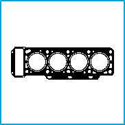 GLASER Cyilinder head gasket 840023 Thickness [mm]: 1,9, Diameter [mm]: 86