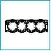 GLASER Cyilinder head gasket 841158 Thickness: 1.6 mm, wedge/hole number: 2
Thickness [mm]: 1,54, Diameter [mm]: 82, Notches / Holes Number: 2