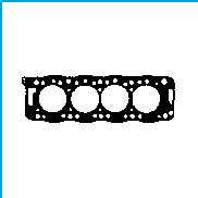 GLASER Cyilinder head gasket 840463 Thickness: 1.53 mm, wedge/hole number: 5
Thickness [mm]: 1,6, Diameter [mm]: 82, Notches / Holes Number: 5
