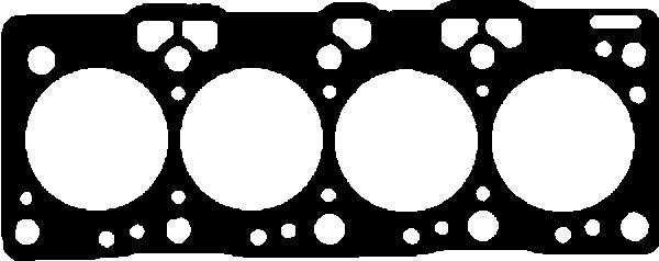 VICTOR REINZ Cyilinder head gasket 858828 Thickness [mm]: 1,55, Diameter [mm]: 75, Notches / Holes Number: 2, only in connection with: 14-55032-01