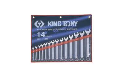 KING TONY Combination spanner kit