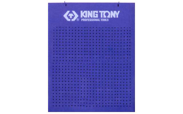 KING TONY Werkzeughalter Wand 138053 Externe Größe: 725 x 900 x 14 mm, mit 30 Anhängerhaken