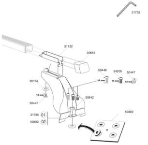 THULE Allen key