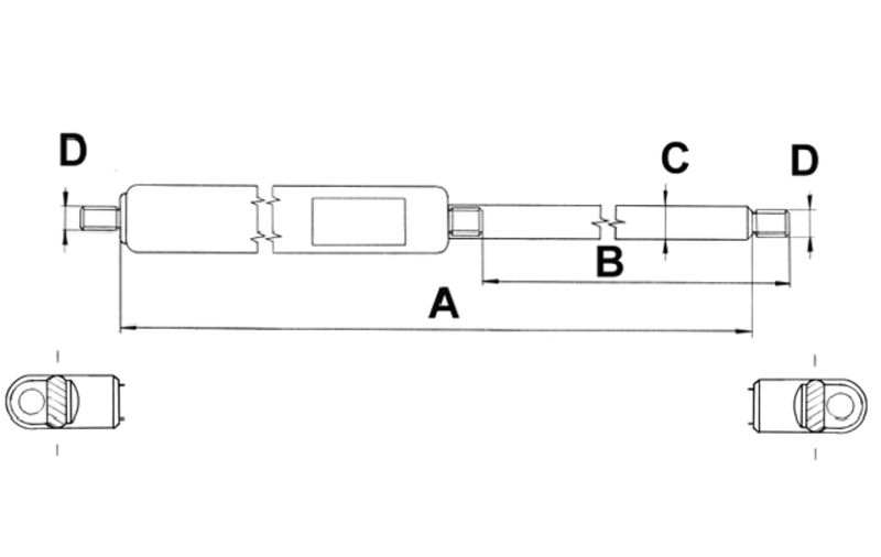 UNIX Gasfeder 21240 