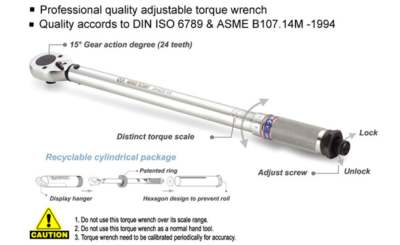 KING TONY Torque spanner