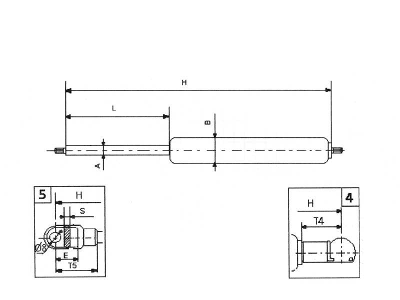 UNIX Gasfeder 21443 