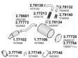 ASSO Exhaust flexible pipe 166255 Exhaust System: for Exhaust Pipe, Fitting Position: Front 2.