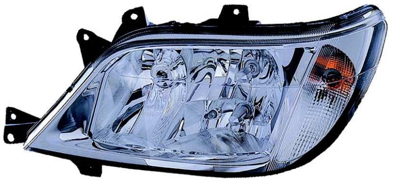 DEPO Headlamp 895614 Fitting Position: Left, Lamp Type: H3, H7, Operating Mode: Electric, Light Function: with indicator, without front fog light, Vehicle Equipment: for vehicles with headlight levelling (electric), Left-hand/Right-hand Traffic: for right-hand traffic, Supplementary Article/Supplementary Info: with socket, Lens Colour (direction indicator): Crystal clear, Supplementary Article/Info 2: without motor for headlamp levelling, Diffusing Lens Type: Clear diffusing lens, Lens Colour: Crystal clear, Model y