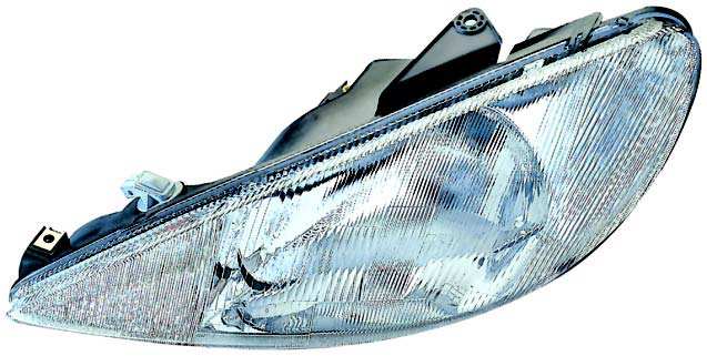 DEPO Headlamp 895645 Fitting Position: Left, Lamp Type: H4, Operating Mode: Electric, Light Function: with indicator, Vehicle Equipment: for vehicles with headlight levelling, Left-hand/Right-hand Traffic: for right-hand traffic, Lens Colour (direction indicator): Crystal clear, Registration Type: ECE-certified, Socket Type bulb: P43t