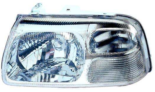 DEPO Headlamp 895513 Fitting Position: Right, Lamp Type: H4, Operating Mode: Electric, Light Function: with indicator, Lens Colour (direction indicator): Crystal clear, Supplementary Article/Info 2: without motor for headlamp levelling, Registration Type: ECE-certified, Socket Type bulb: P43t