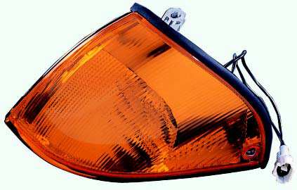 DEPO Blinker 897608 Einbauposition: vorne links, Ergänzungsartikel/Ergänzende Info: mit lampenträger, Lichtscheibenfarbe Blinkleuchte: orange, Zulassungsart: ECE-geprüft 1.