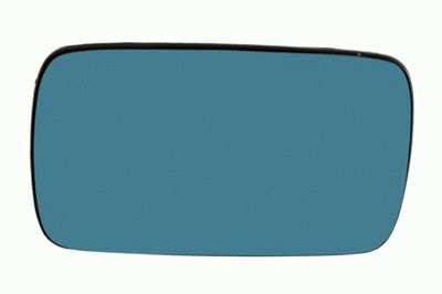 TYC Mirror flat 609093 Outer/Inner Mirror: Plan, Heatable, Blue-tinted, Fitting Position: Left and right, Length [mm]: 155 
Outer/Inner Mirror: Plan, Heatable, Tinted, Fitting Position: both sides, Width [mm]: 155