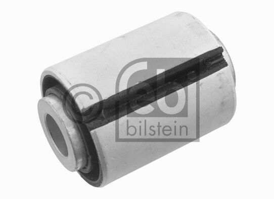 SWAG/FEBI Lagerbuchse, Blattfeder 887865 Länge [mm]: 69,9, 84,2, Innendurchmesser [mm]: 20,3, Außendurchmesser [mm]: 57,4, Material: Gummi/Metall, Einbauposition: Vorderachse, Form: geschlitzt