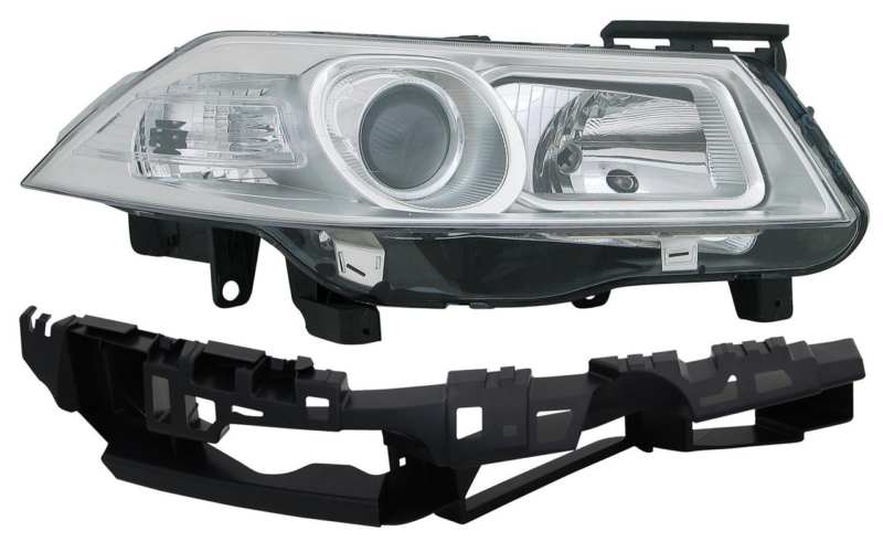 TYC Headlamp 214879 Electrical -adjusted (with adjusting engine), H1/H7
Fitting Position: Left, Left-hand/Right-hand Traffic: for right-hand traffic, Lamp Type: H7/H1, Registration Type: ECE-certified, Vehicle Equipment: for vehicles with headlight levelling (electric), Supplementary Article/Supplementary Info: with electric motor, Version: With Bumper Bracket