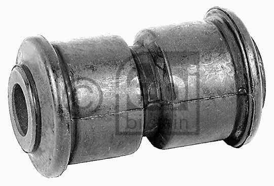 SWAG/FEBI Lagerbuchse, Blattfeder 887335 Länge [mm]: 80, Innendurchmesser [mm]: 16, Außendurchmesser [mm]: 38, Material: Gummi/Metall, Einbauposition: hinten