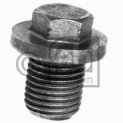 SWAG/FEBI Oil sump 882553 Length [mm]: 25, Outer Diameter [mm]: 24, External Thread Size: M14 x 1,5, Thread Length [mm]: 15, Spanner Size: 13, Bolt Head-/Nut Design: Male Hex, Material: Steel, Surface: Oiled, Screw length below head [mm]: 16, Supplementary Article/Info 2: without seal ring