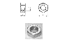 UNIX Mutterschraube 10567151 100 dB 2.