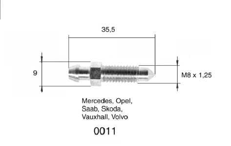 QUICK BRAKE Bleed screw