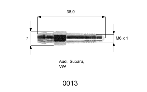 QUICK BRAKE Bleed screw