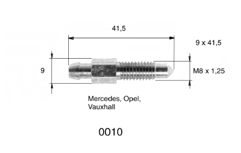 QUICK BRAKE Bleed screw