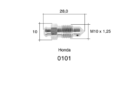 QUICK BRAKE Bleed screw