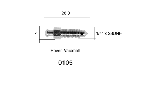 QUICK BRAKE Bleed screw