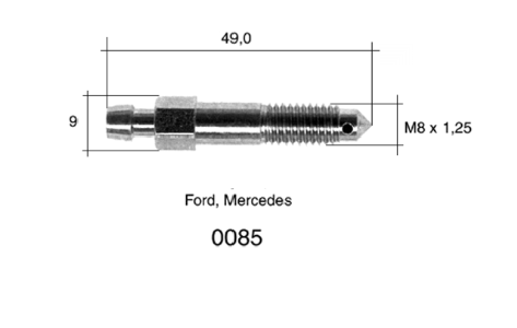 QUICK BRAKE Bleed screw