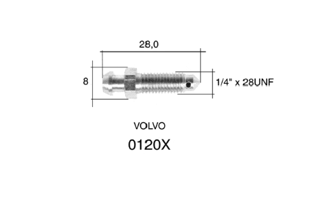 QUICK BRAKE Bleed screw