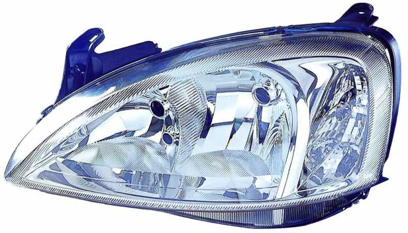 DEPO Headlamp 10886999 Fitting Position: Left, Colour: Crystal clear, Chrome, Operating Mode: Electric, Supplementary Article/Supplementary Info: without electric motor, Lens Colour (direction indicator): Crystal clear, Manufacturer Restriction: AL, Model year to: 2002, Registration Type: ECE-certified, Lamp Type: H7/H7, W5W, PY21W, Socket Type bulb: PX26d, BAU15s