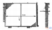BEHR HELLA SERVICE Radiator 10890854 Radiator type: Brazed cooling fins, Core Length [mm]: 641, Core Width [mm]: 493, Core Depth [mm]: 33, Water Tank Material (radiator): Plastic, Vehicle Equipment: for vehicles with/without air conditioning, Transmission Type: Automatic Transmission, Manual Transmission 2.