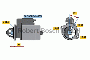 BOSCH Starter 10163570 Neu
Spannung [V]: 24, Starterleistung [kW]: 6,7, Anzahl der Befestigungsbohrungen: 3, Anzahl der Gewindebohrungen: 0, Zähnezahl: 11, Klemme: 30, 50, 31, Flansch-O [mm]: 92, Drehrichtung: Drehrichtung im Uhrzeigersinn, Ritzel-Grundposition [mm]: 48, Starterausführung: eigengelagert, Bohrung-O [mm]: 16,5, Bohrung-O 2 [mm]: 16,5, Bohrung-O 3 [mm]: 16,5, Länge [mm]: 434, Lage/Grad: rechts, Befestigungswinkel [Grad]: 30, Winkelmaß Maulöffnung [Grad]: 10, Winkelmaß Befestigungsbohrung [Grad]: 30 1.