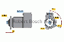 BOSCH Starter 10163575 new
Voltage [V]: 24, Rated Power [kW]: 5,4, Number of mounting bores: 3, Number of threaded holes: 0, Number of Teeth: 11, Clamp: 30, 50, 31(isol.), Flange Diameter [mm]: 89, Rotation Direction: Clockwise rotation, Pinion Rest Position [mm]: 47,5, Starter Type: Floating pinion, Bore Diameter [mm]: 10,5, Bore Diameter 2 [mm]: 10,5, Bore O 3 [mm]: 10,5, Length [mm]: 386,5, Position/Degree: rechts, Mounting Angle [degrees]: 115, Fastening hole angle measurement [Degree]: 115 1.