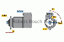 BOSCH Starter 10163578 Neu
Spannung [V]: 24, Starterleistung [kW]: 6,6, Anzahl der Befestigungsbohrungen: 3, Anzahl der Gewindebohrungen: 0, Zähnezahl: 11, Klemme: 30, 50, 31(isol.), Flansch-O [mm]: 89, Drehrichtung: Drehrichtung im Uhrzeigersinn, Ritzel-Grundposition [mm]: 47,5, Starterausführung: freiausstoßend, Bohrung-O [mm]: 10,5, Bohrung-O 2 [mm]: 10,5, Bohrung-O 3 [mm]: 10,5, Länge [mm]: 395, Lage/Grad: rechts, Befestigungswinkel [Grad]: 90, Winkelmaß Befestigungsbohrung [Grad]: 90 1.