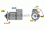 BOSCH Starter 10163580 Neu
Spannung [V]: 24, Starterleistung [kW]: 6,6, Anzahl der Befestigungsbohrungen: 3, Anzahl der Gewindebohrungen: 0, Zähnezahl: 11, Klemme: 30, 50, 31, Flansch-O [mm]: 89, Drehrichtung: Drehrichtung im Uhrzeigersinn, Ritzel-Grundposition [mm]: 47,5, Starterausführung: freiausstoßend, Bohrung-O [mm]: 10,5, Bohrung-O 2 [mm]: 10,5, Bohrung-O 3 [mm]: 10,5, Länge [mm]: 406,5, Lage/Grad: rechts, Befestigungswinkel [Grad]: 90, Winkelmaß Befestigungsbohrung [Grad]: 90 1.