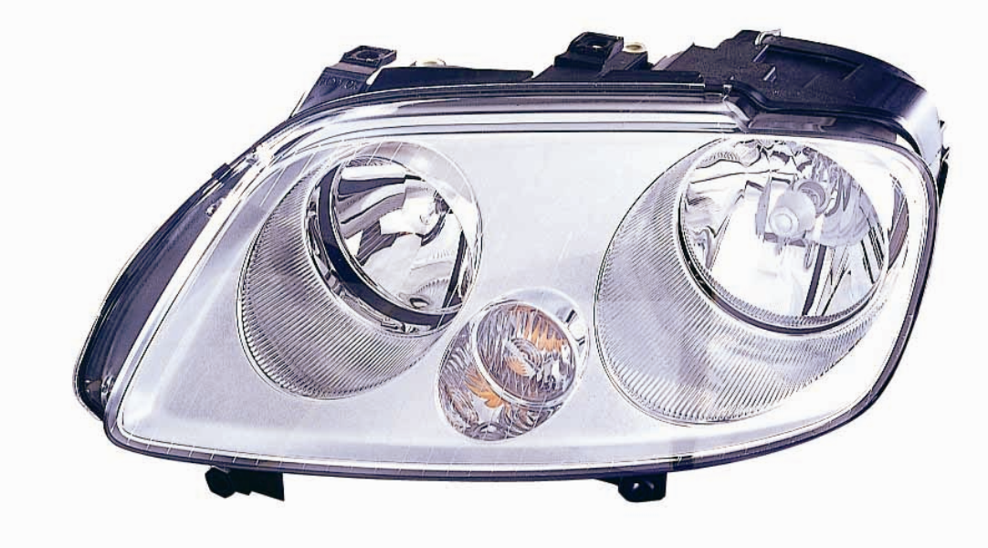 DEPO Headlamp 896165 Right
Fitting Position: Right, Lamp Type: H1/H7, Operating Mode: Electric, Vehicle Equipment: for vehicles with headlight levelling, Supplementary Article/Info 2: without motor for headlamp levelling, Registration Type: ECE-certified, Socket Type bulb: P14.5s, PX26d