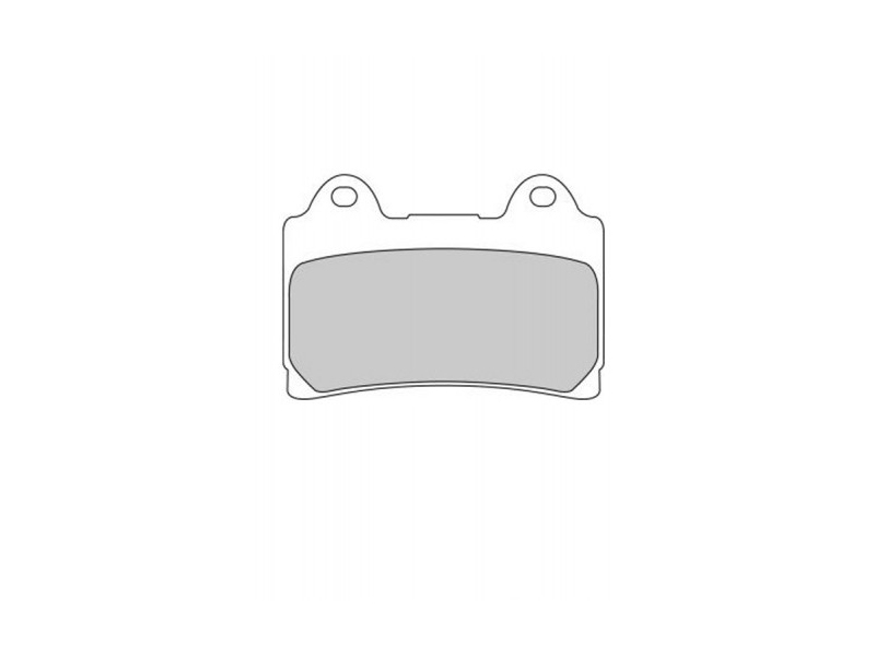 FERODO Brake pad for motorcycle 761295 Road/terrain, Road/Off Road P, Platinum, Set, for a Brake Discs!