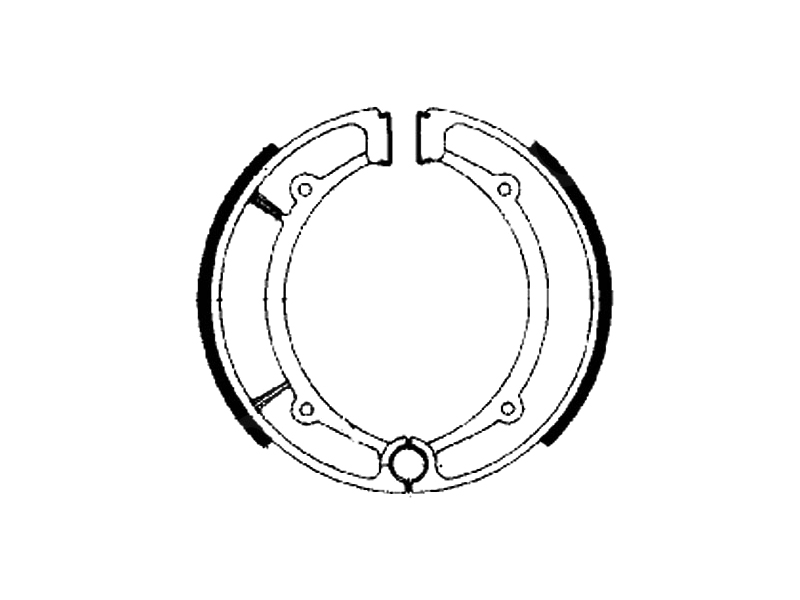 FERODO Bremsbacke für Motorräder 789536 Mit Accessoire -Quellen 1.