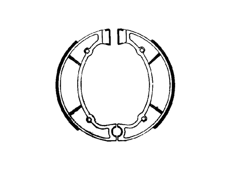 FERODO Bremsbacke für Motorräder 789568 Mit Accessoire -Quellen 1.