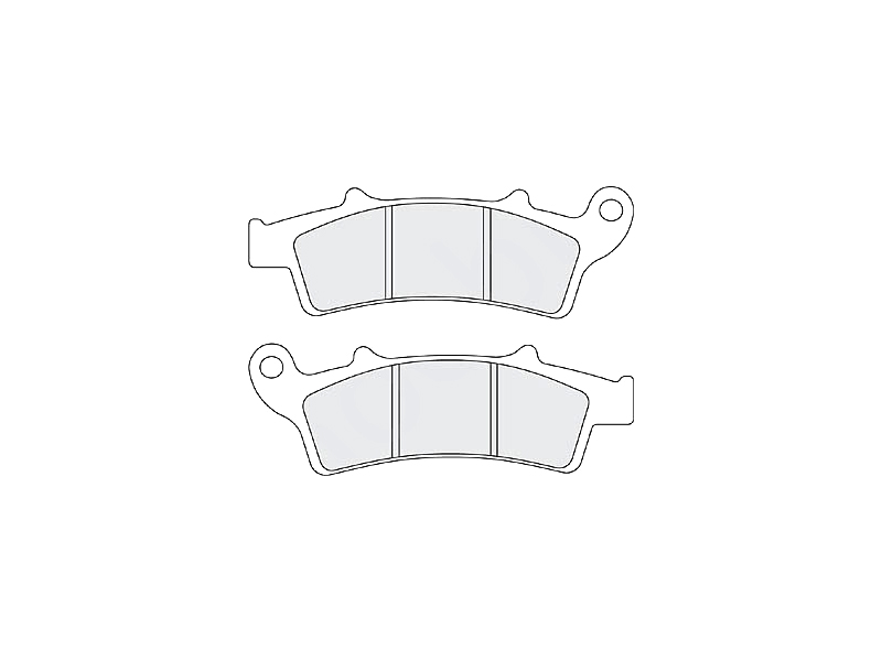 FERODO Bremsbeläge für Motorräder 761129 Straße, Straße AG, Argento, Set, für eine Bremsscheibe!
Dicke/Stärke [mm]: 8,6, Länge [mm]: 117,5, Breite [mm]: 41,3, Gebindeart: Schachtel, Version: Argento