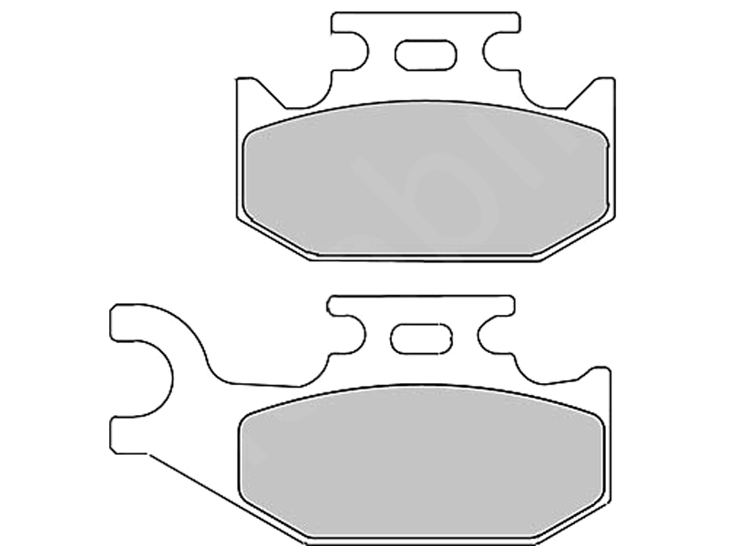FERODO Bremsbeläge für Motorräder 761466 Feld, Offroad SG, Sintergrip, Set, für einen Brems -Diskrank!