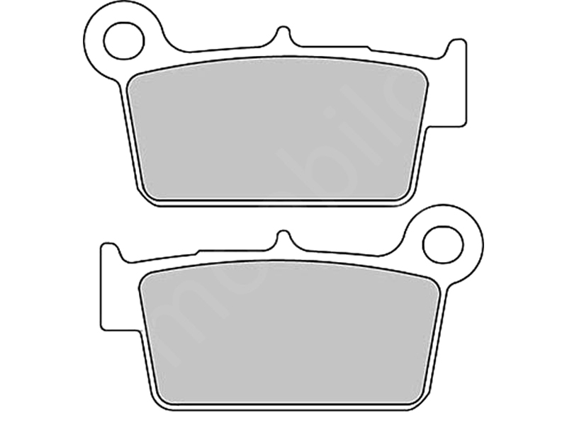 FERODO Brake pad for motorcycle 761469 Road/terrain, Road/Off Road P, Platinum, Set, for a Brake Discs!