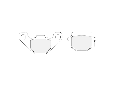 FERODO Brake pad for motorcycle (FDB731P)