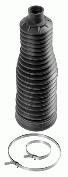 LEMFÖRDER Steering boot 10358172 Fitting Position: Front Axle, Left and right, Length [mm]: 203, Inner diameter 1 [mm]: 16, Inner diameter 2 [mm]: 61, Material: Thermoplast