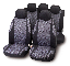 BOTTARI Seat cover 994124 Universal, black/gray, 9 pcs sets 1.