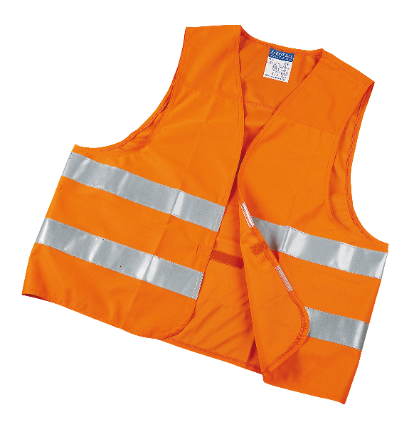 BOTTARI Sicherheitsweste 994188 Sichtbarkeitsweste, Orange, 120 g/m2, Größe: xl